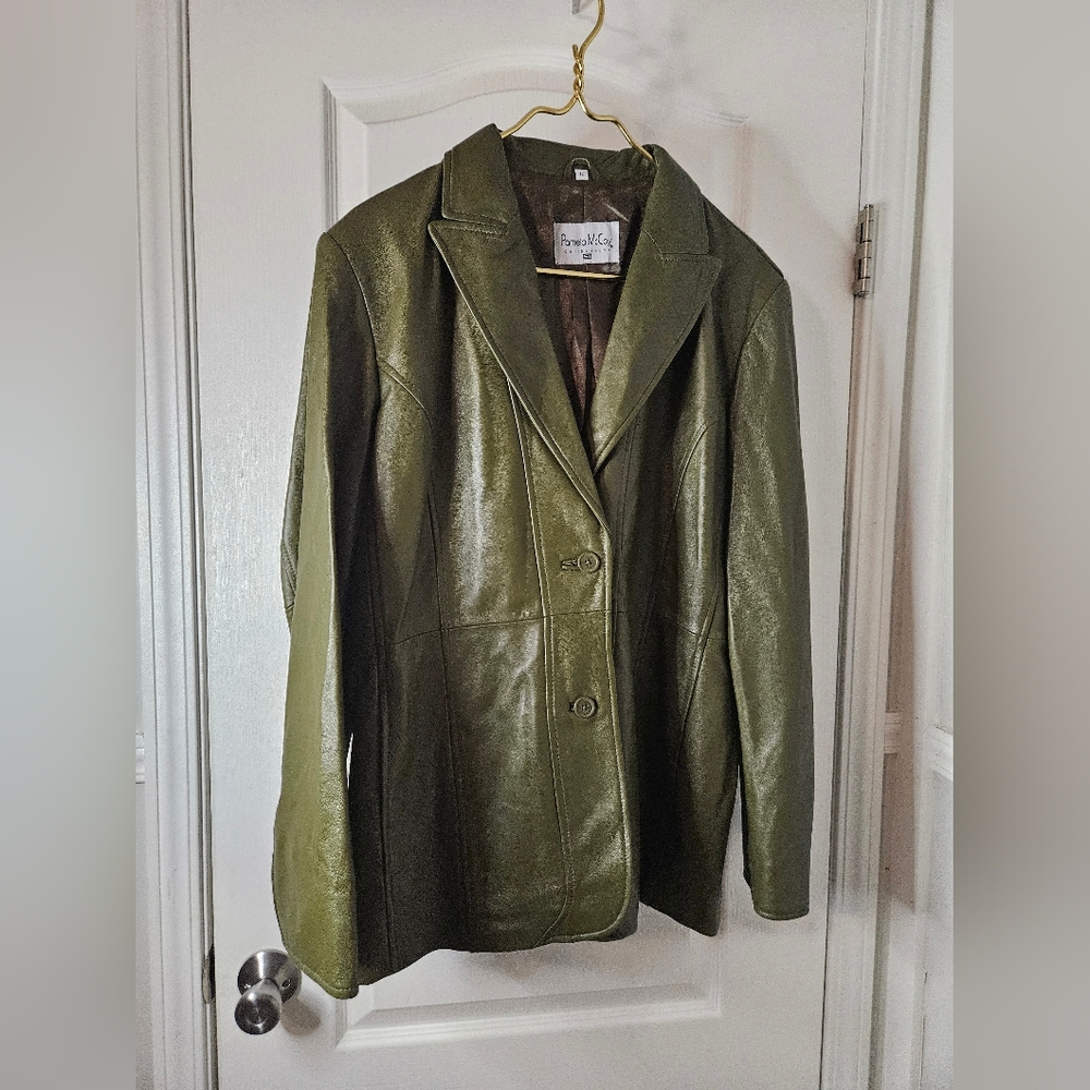 Pamela McCoy Leather Jacket